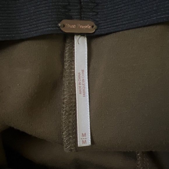 Free People Ponte Knit Stirrup Leggings M - Picture 10 of 11